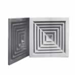 Difusor Cuadrado Rectangular