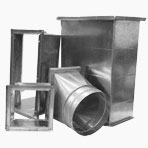 Conducto Rectangular marco pestaña